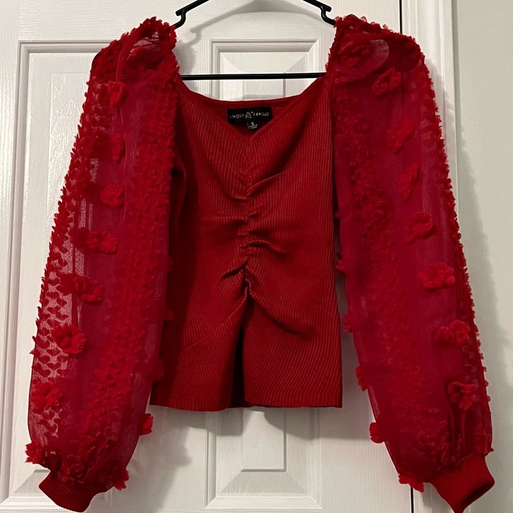 Red Blouse